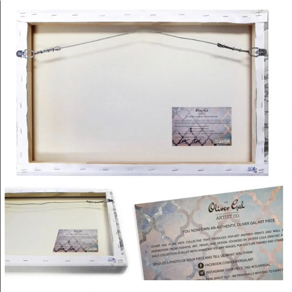 *TODAY ONLY* Oliver Gal Glam Wall Canvas